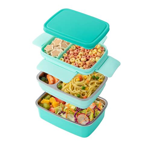 kid stainless steel bento box|freshmage stainless steel bento box.